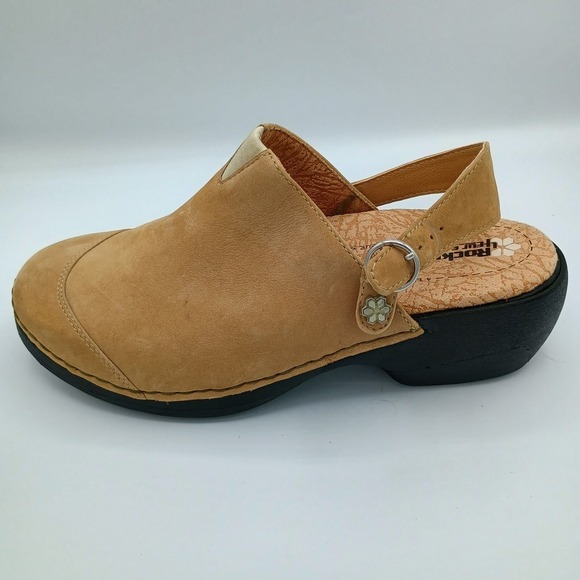 Rocky 4 Eye Sole 3 Inch Clog Slip Resistant Non Marking Size 36 US 5 - 5.5 - Picture 8 of 12